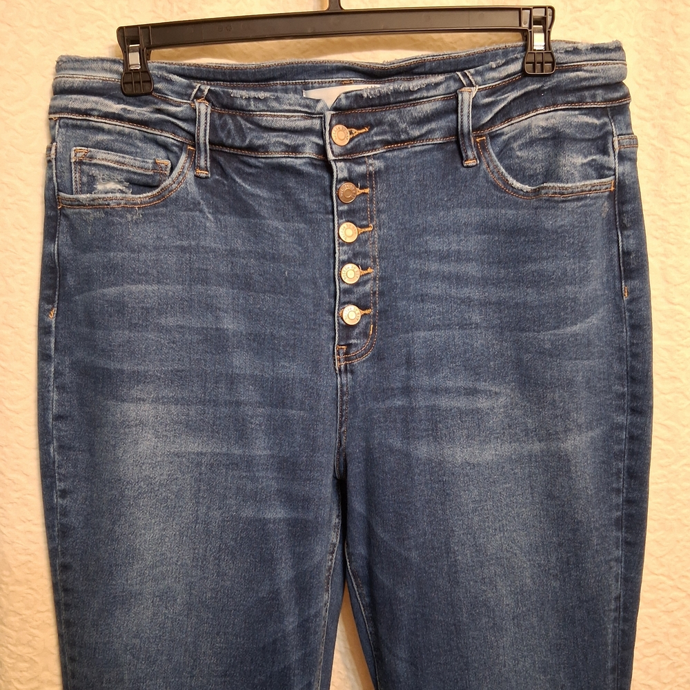 Bridge By Gly Blue Flare Jeans - Picture 2 of 7